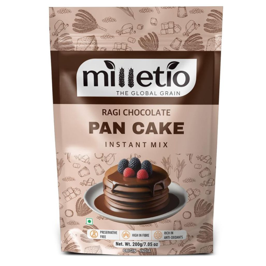Ragi Chocolate Pan Cake Instant Mix